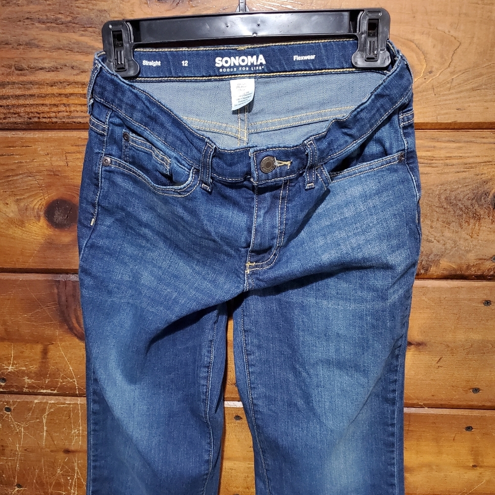 (2 Pairs Total) Boys Sonoma's Size 12 Jeans